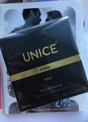 Парфумована вода unice crave, 100 мл юнайс /creed/ крид