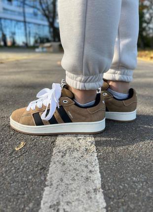 Жіночі кросівки adidas campus brown10 фото