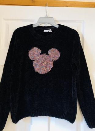 Свитер из  синели disney 🖤🔥