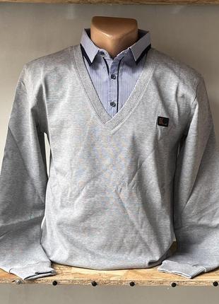 Чоловіча кофта обманка