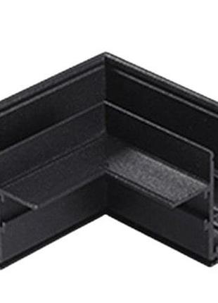 З'єднувач горизонтальний кутовий для вбудованого шинопровода hd-29l/a bk