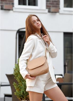 Сумка кросcбоді rose bzn бежевий 4