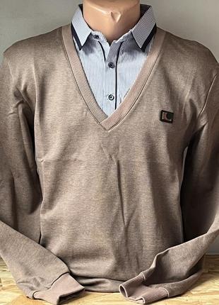 Чоловіча кофта обманка