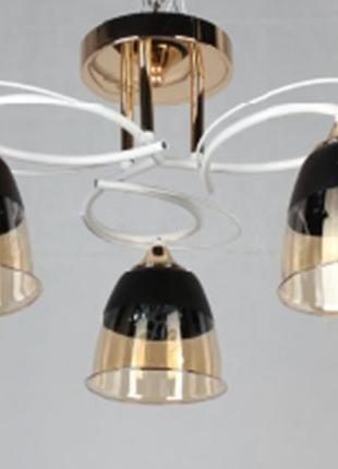 Люстра lk-727s/3 e27 wh+fg