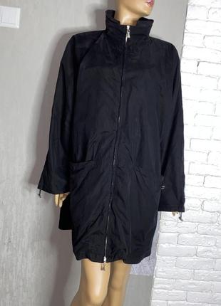 Подовжена тонка куртка дуже великого розміру батал studio , xxxxxl 58-60р.