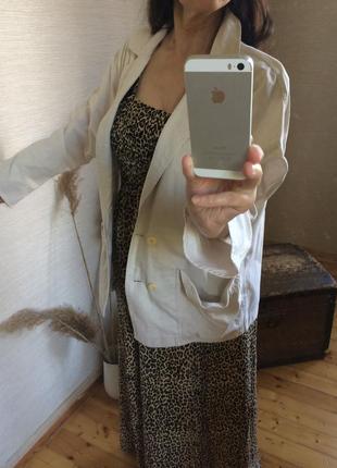 Жіночий лляний бежевий піджак париж7 фото