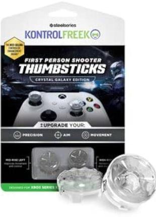 Набор накладок  kontrolfreek crystal galaxy edition - xbox series x/s+xbox one