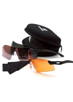 Окуляри захисні зі змінними лінзами venture gear drop zone anti-fog
