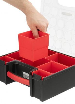 Органайзер 12", 7 лотков, 31.5х27х11 cm intertool bx-4032 r_299