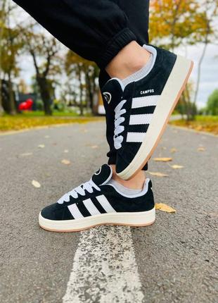 Жіночі кросівки adidas campus 00s core black10 фото