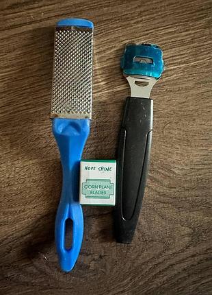 Педикюрный станок для чистки пяток fengcai+терка для пяток двухсторонняя