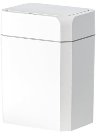 Умное мусорное ведро 16 л со смарт-датчиком приближения. мусорный бак с датчиком приближения (yw-6116)