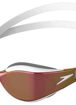 Окуляри для плавання speedo fastskin hyper elite mir білий, золотий уні osfm
