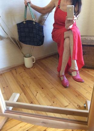 Женская летняя плетёная сумка