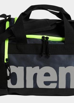 Сумка arena spiky iii duffle 25l чорний, жовтий уні 50х18х25 см