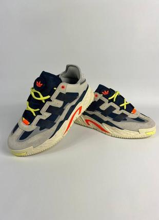 Чоловічі кросівки adidas niteball cream blue5 фото