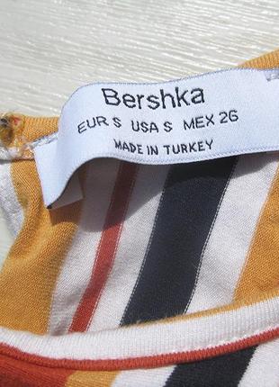 Трикотажный ромпер в полоску bershka9 фото