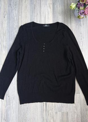 Красивая женская бирюзовая кофта джемпер р.46/48 пуловер свитшот2 фото