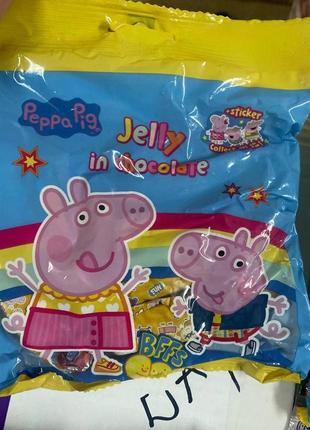 Мармелад peppa pig jelly in chocolate 100g