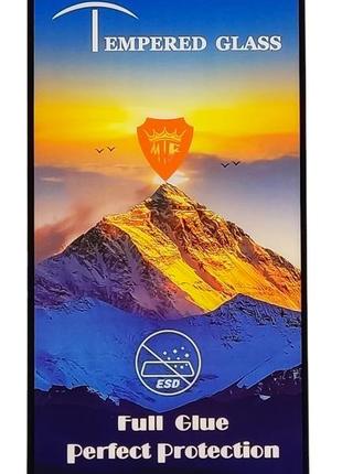 Захисне скло mtb для apple iphone 11 full glue повний клей black