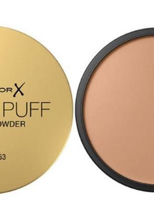 Компактна пудра для обличчя max factor creme puff pressed powder 40 creamy ivory, 14 г