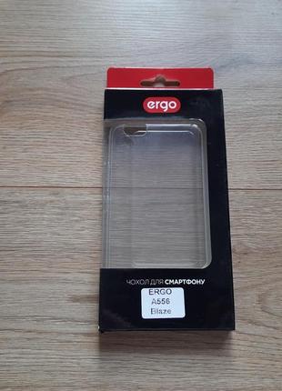 Чохол для ergo a556  blaze чехол силіконовий