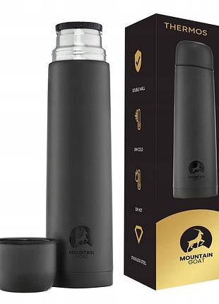Термос mountain goat 1 л black (p-5907739315762)