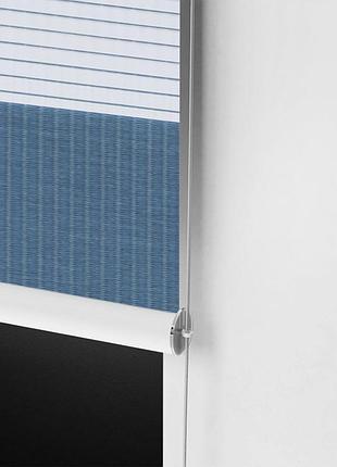 Ролета день ночь синий коралл
