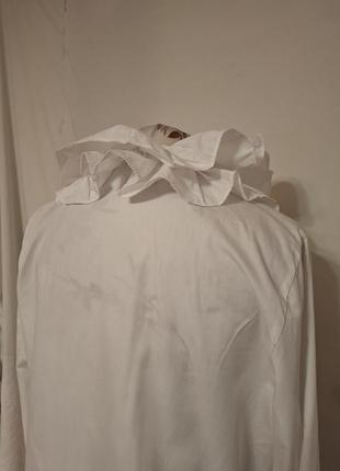 Рубашка с интересным воротником жебо в готическом стиле готика панк аниме лолита8 фото