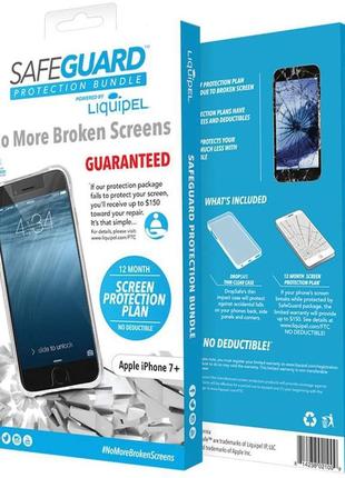 Фірмовий комплект liquipel чохол + nano плівка для iphone 7 plus