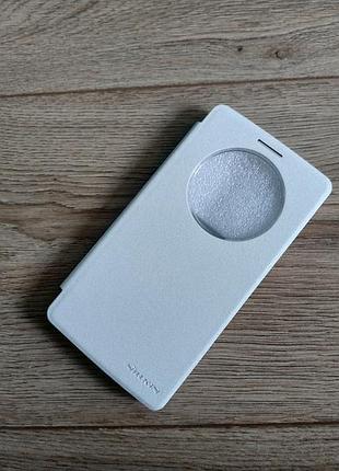 Чохол книжка nillkin для lg g4 stylus / lg g stylo захисне скло