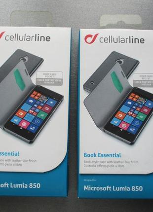 Чохол книжка cellularline для nokia microsoft lumia 850 чехол книжка