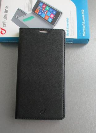 Чохол книжка cellularline для nokia microsoft lumia 850