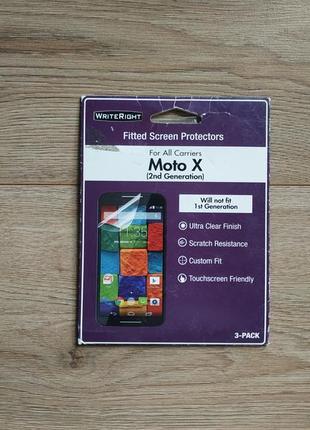Захисна плівка на motorola moto x 2 (2 generation) 3 pack пленка