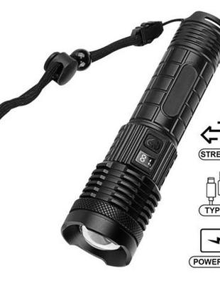 Фонарик походный ручной pld-h007, ручной фонарик led, сильный фонарик, сверхмощный...