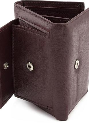 Жіночий гаманець зі шкіри marco coverna mc-6055-5 (jz6676) коричневий2 фото