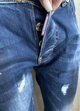 Dsquared стильные дизайнерские джинсы4 фото