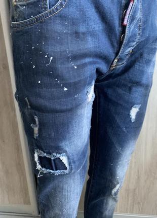 Dsquared стильні дизайнерськи джинси5 фото