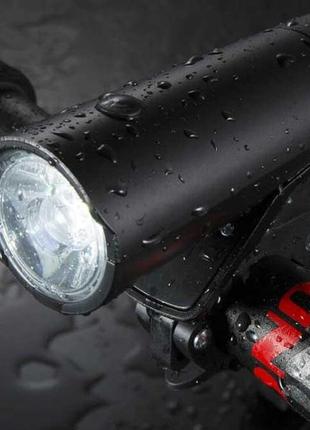 Toptrek світлодіодний велосипедний ліхтар 300 люмен із батареєю на 2600 mah