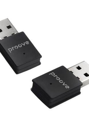 Беспроводной адаптер proove multilink bluetooth + wifi black