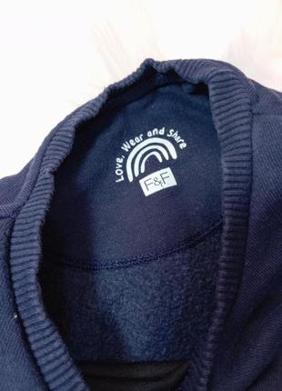 Утеплена туніка із зірочками паєтки на 3-4 роки