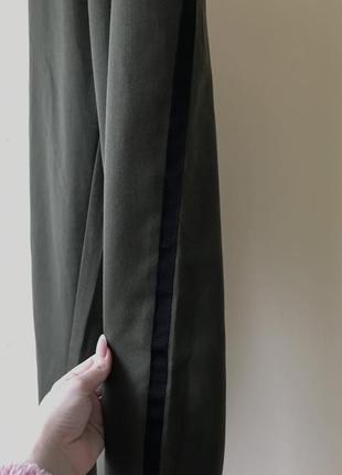 Класичні штани/брюки з лампасами жіночі (обмін)3 фото