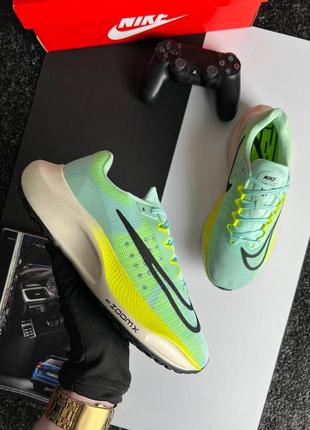 Чоловічі кросівки nike zoom fly 5 mint yellow black