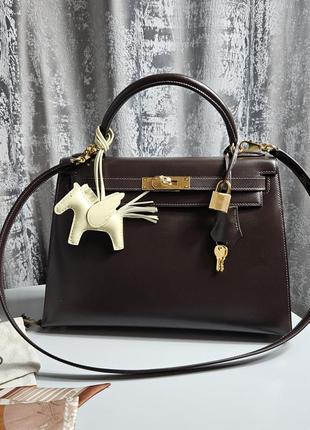 Шикарная сумка в люкс качестве в стиле hermes kelly 32 см