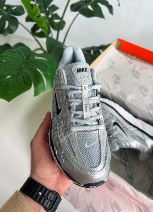 Кроссовки nike p-6000 silver4 фото