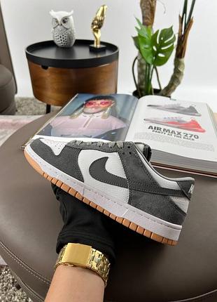 Чоловічі кросівки nike sb dunk low smoke gray