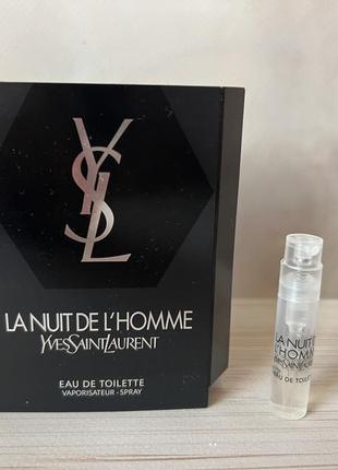 Пробник ysl la nuit de l’ homme