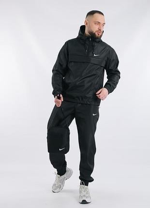 Комплект nike: анорак + штани + барсетка в подарунок