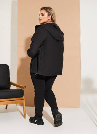 Стильна вітровка на підкладці супербатал, батал,норма3 фото