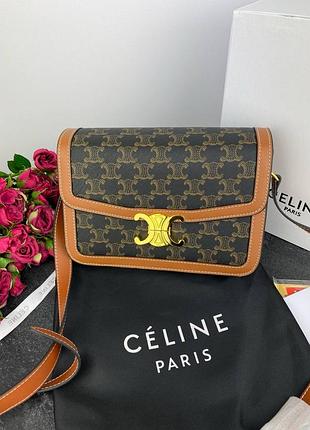 Сумка у стилі celine brown 6
